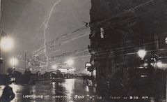 Time Lapse of lightning at White Rock 1908
